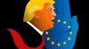 Coverbild der Publikation "15 Lehren für Europa: So bereiten wir uns auf die zweite Präsidentschaft von Donald Trump vor". Das Bild zeigt Donald Trump und die Flagge der Europäischen Union.